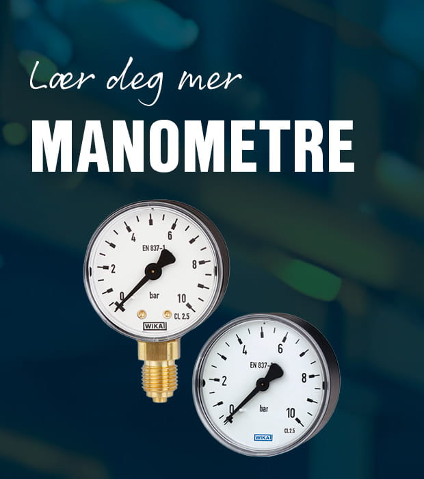 Lær mer om manometer