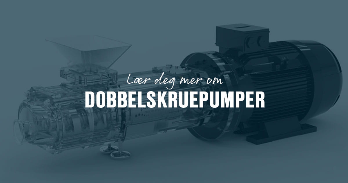 Dobbeltskruepumper fra Jung