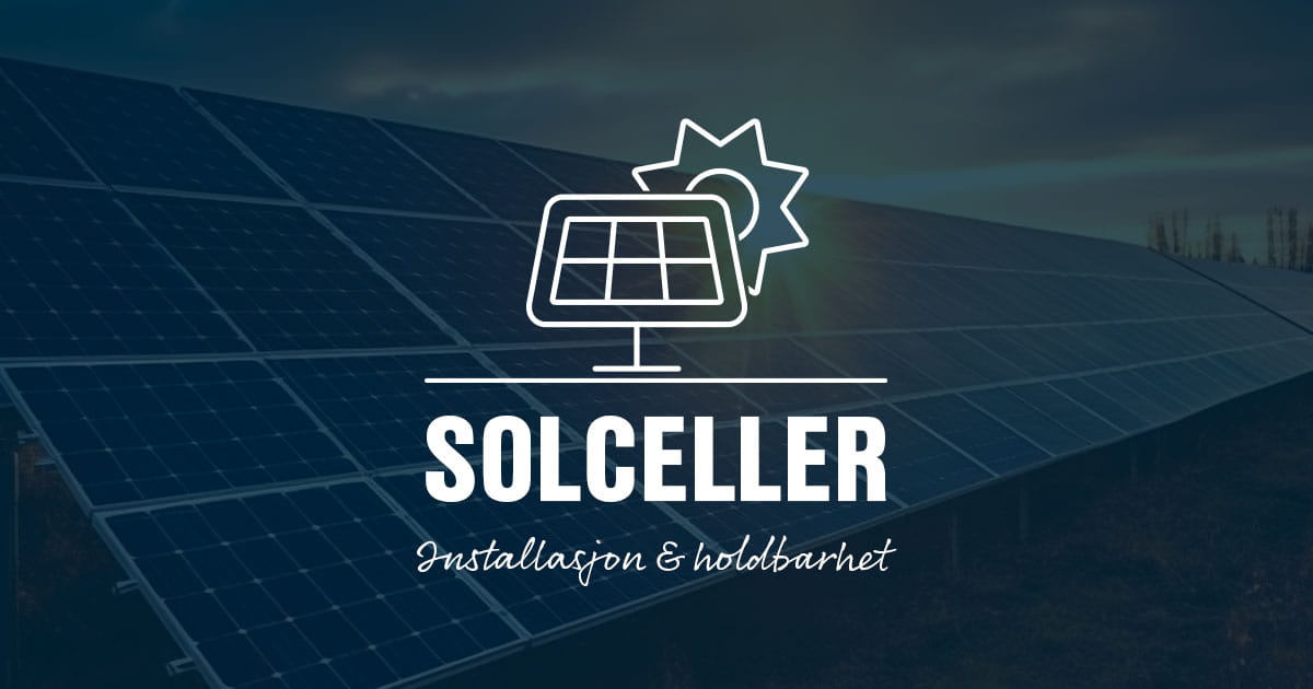 Solceller