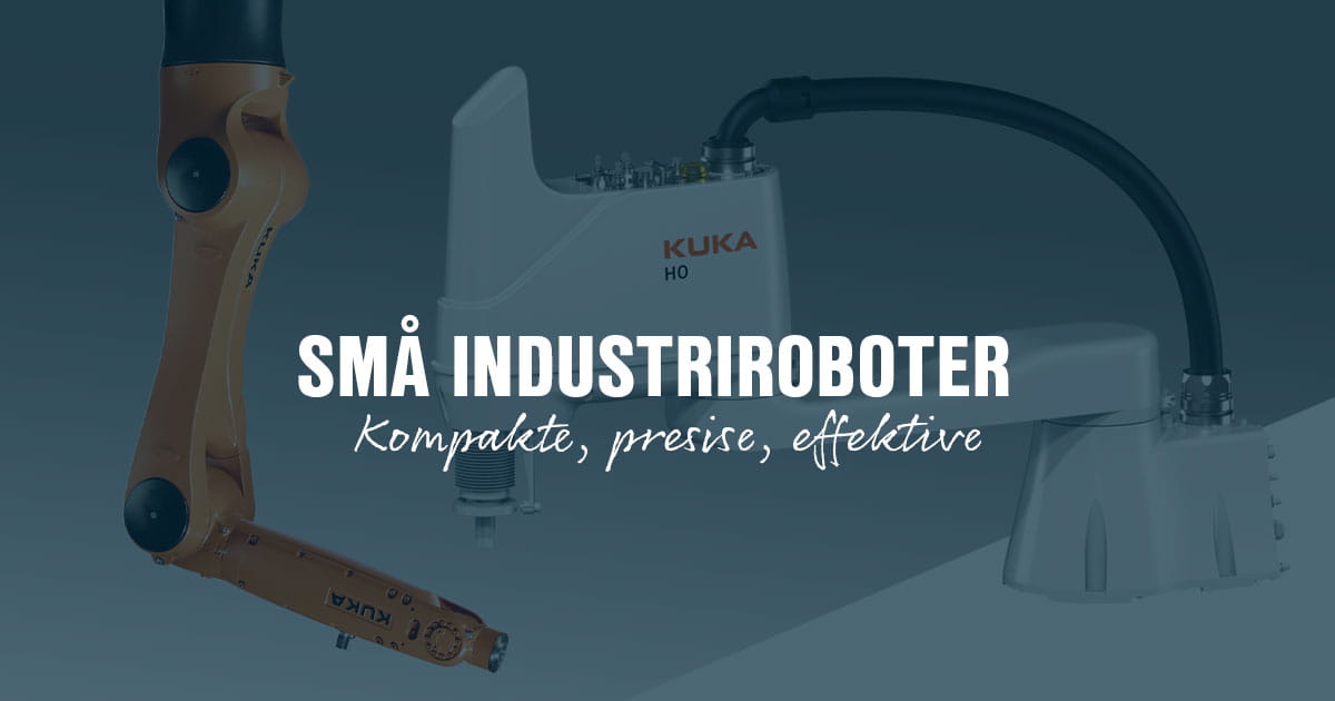 Små industriroboter fra KUKA