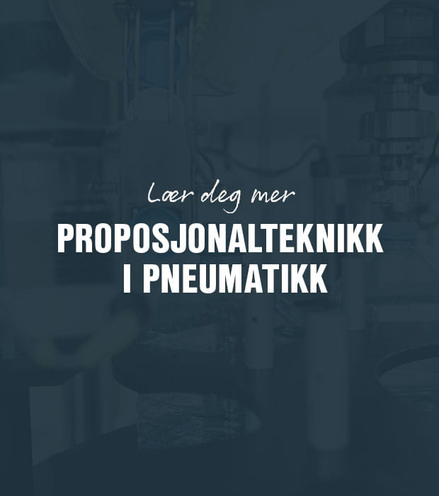 Pneumatikk proposjonalteknikk