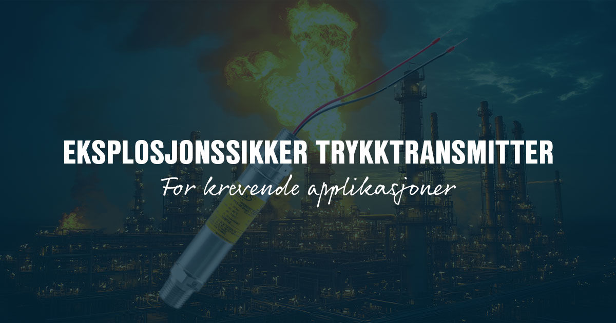 Aplisens trykktransmitter i EX-d utførelse