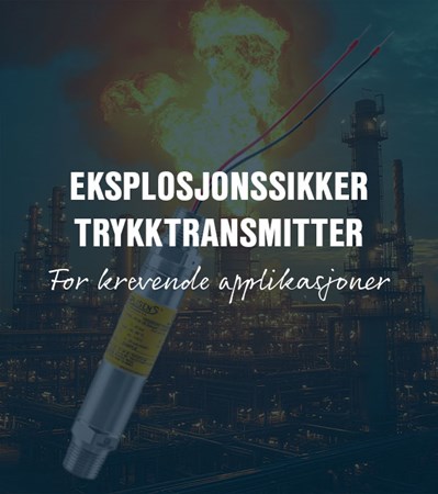 Eksplosjonssikker trykktransmitter fra Aplisens